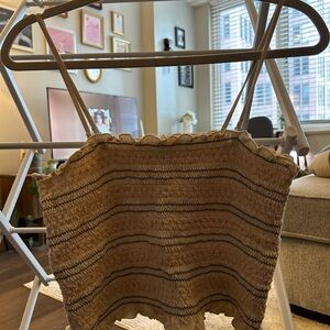 American Eagle Outfitters Ruched Tube Top